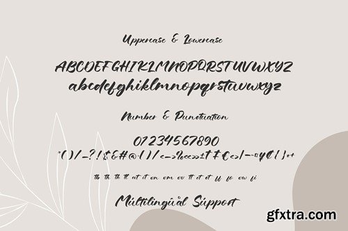 Grandma Salma - Hand Lettered Typeface 8U7XJME