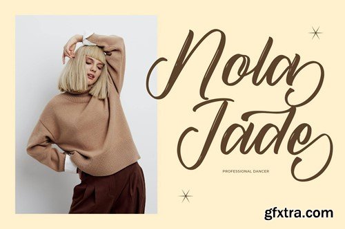 Alldegha Ramture Modern Handbrush Font RDEFTAD