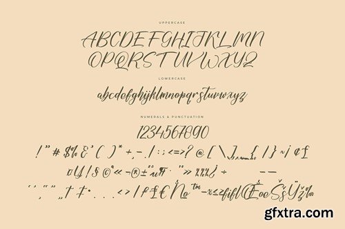 Amitesha Qowliran Modern Handwritten Font 754FGPT