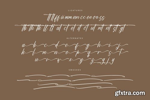 Qenithamy Blainora Modern Signature Font C99BHQE