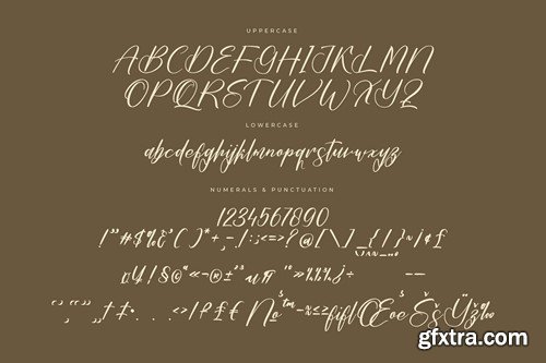 Brasteny Quilerma Modern Handwritten Font SQSDCLC