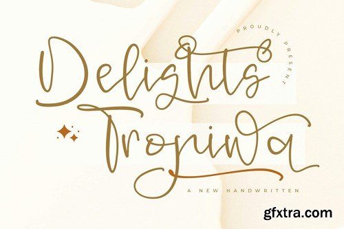 Delishts Tropiwa Handwritten Font XPV778X