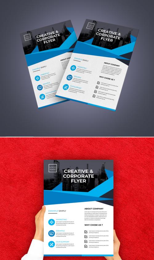 Corporate Business Flyer - 473405641