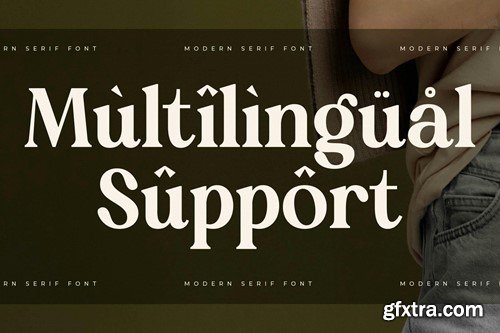 Qeldorat Modern Serif Font XWVDYGS