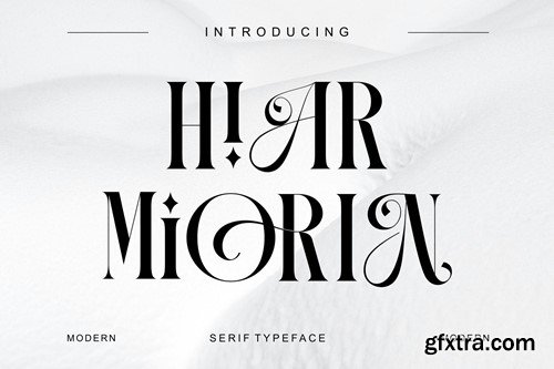 HIAR MIORIN Serif Typeface 4R7SGHB