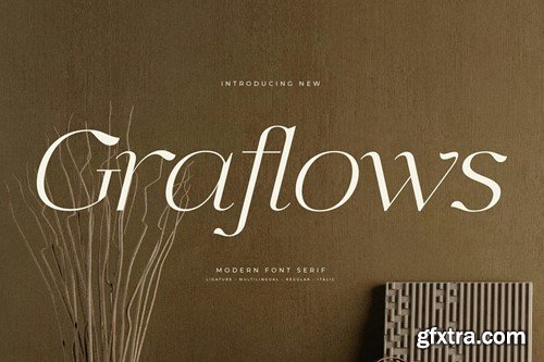 Graflows Modern Serif Font HWQCM6A