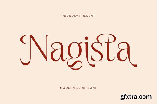 Nagista Modern Serif Font PHEG4U5