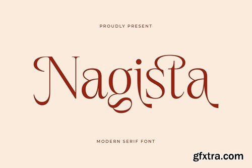 Nagista Modern Serif Font PHEG4U5