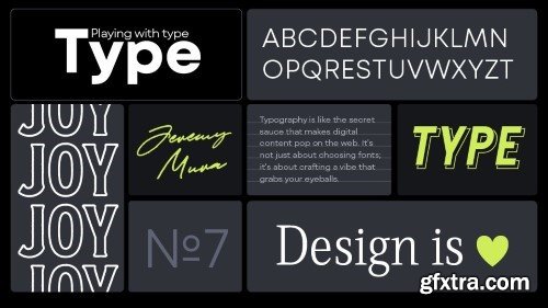 Playing and Designing with Typography