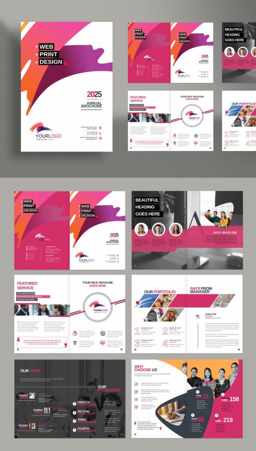 Bifold Brochure Layout - 473612840