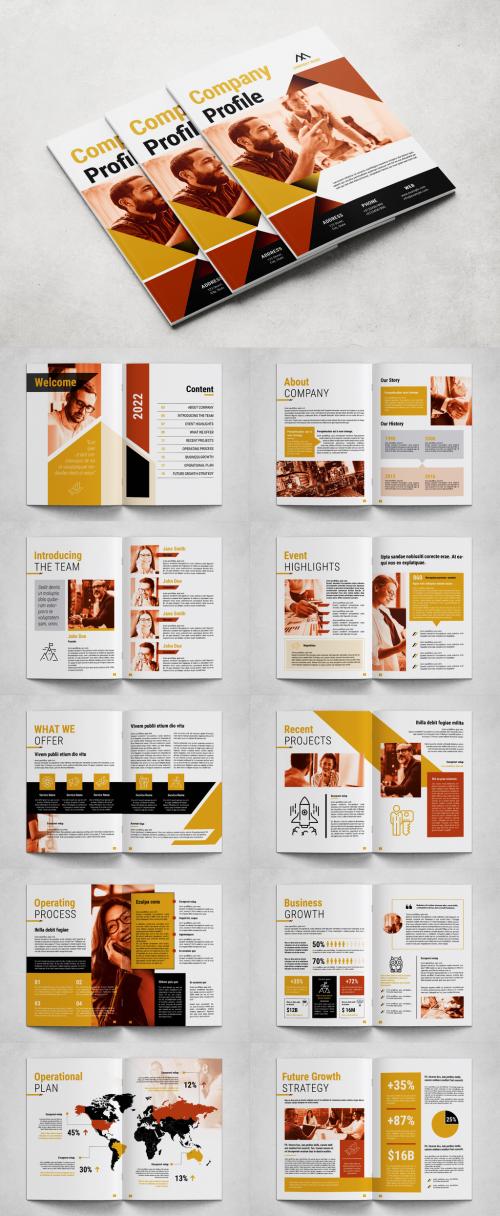 Company Profile Layout - 473613161