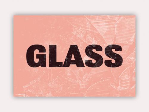 Glass Overlay Text Effect - 473613494