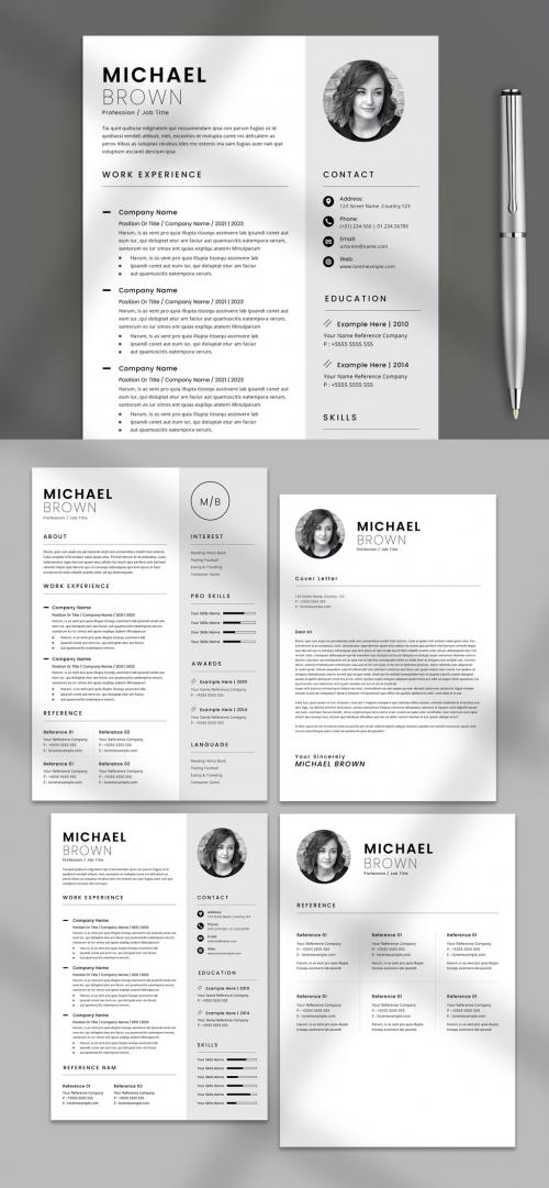 Clean Resume Layout - 473614431