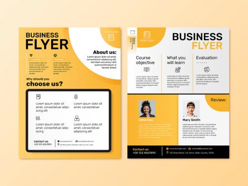 Editable Business Flyer Layout - 473616002