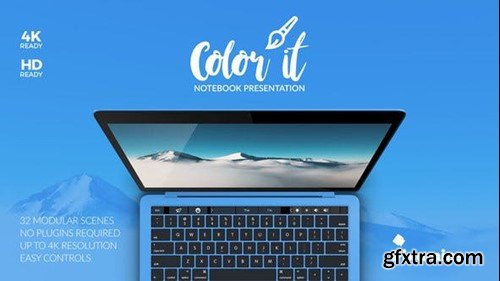 Videohive Notebook Presentation 21823853