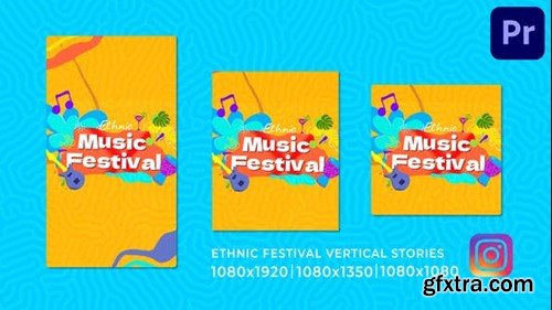 Videohive Ethnic Music Festival Event Stories Reels 51061244