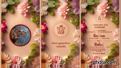 Videohive Indian Wedding Invitation 51228658