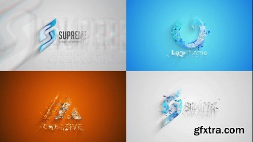 Videohive Pixelated Logo Reveal 51221842