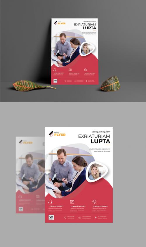 Corporate Business Flyer Layout - 473622235