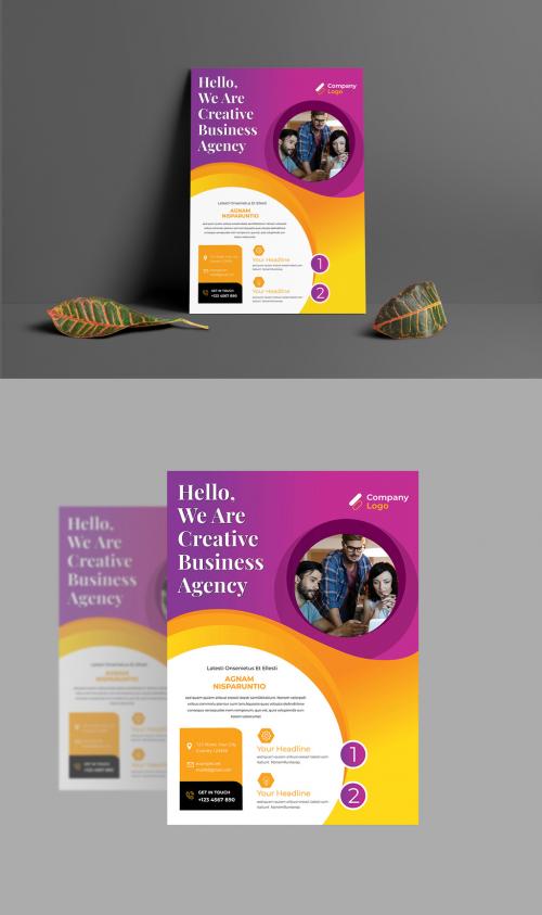 Stylish Corporate Flyer - 473622239