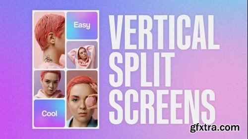 Videohive Vertical Split Screens 51224059