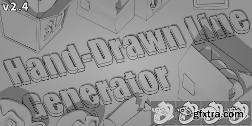 Blender - Hand-Drawn Line Generator v2.4