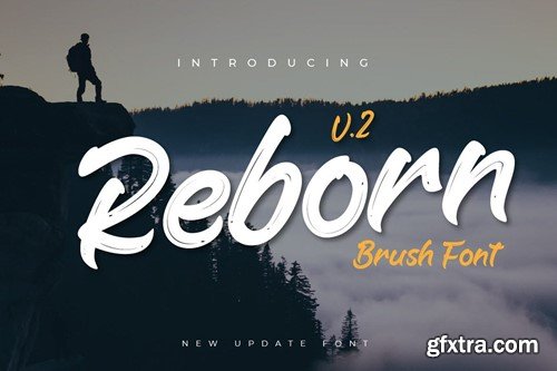 Reborn - Brush Handwritten Font EA526BN