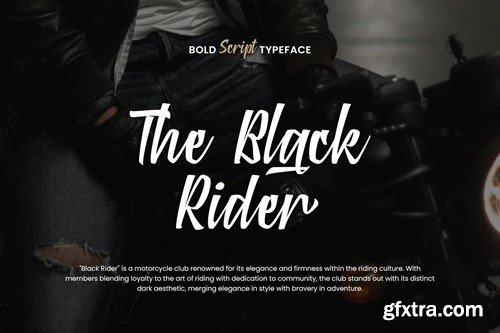 Mandaka - Bold Script Typeface GFH5KED