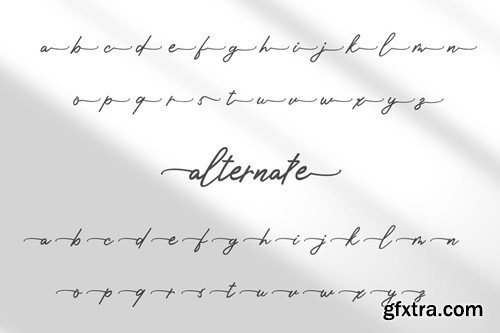 Sisteria Handwritten Signature Script Font VJUETFH