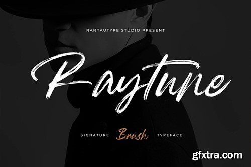 Raytune Signature Brush Typeface 75EELLD