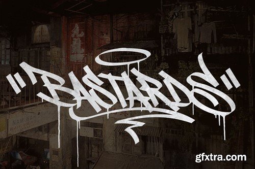 Graffiti fonts Street Tag Vol1 NBGCXXC