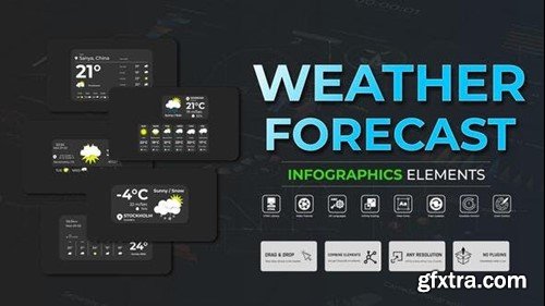 Videohive Infographic - Weather Forecast 51245267