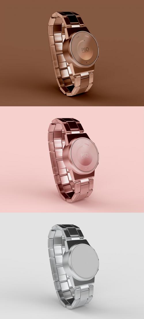 3D Modern Smartwatch Mockup - 473629725