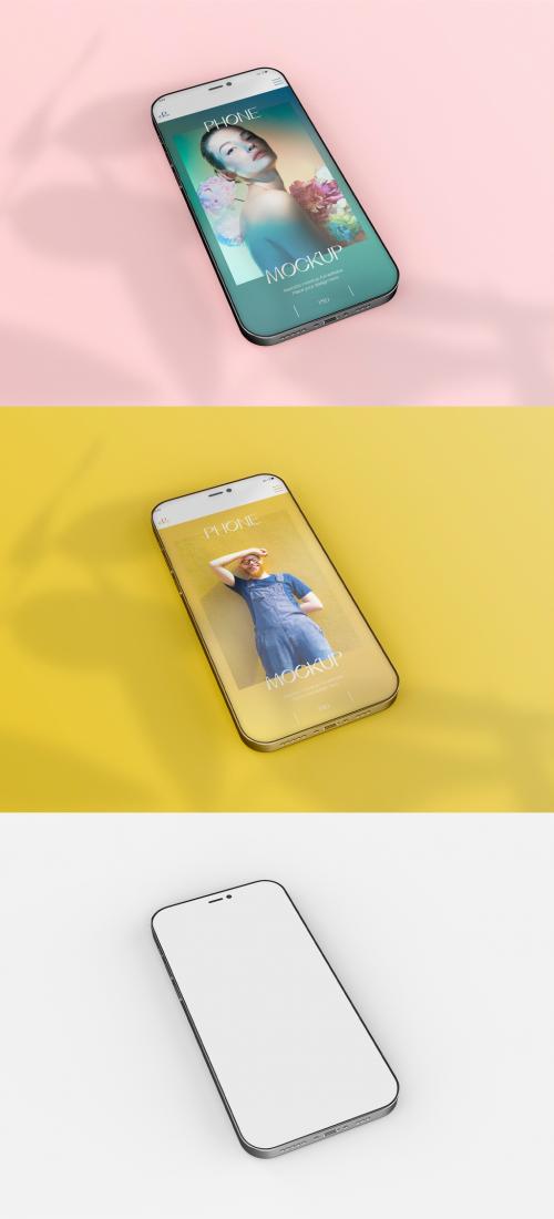 3D Modern Smartphone Mockup - 473629726