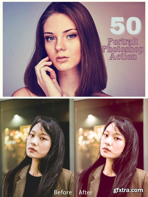 50 Portrait Photoshop Actions for Fashion Photographers