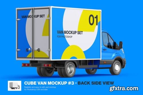 Van Mockup Collections #6 8xPSD