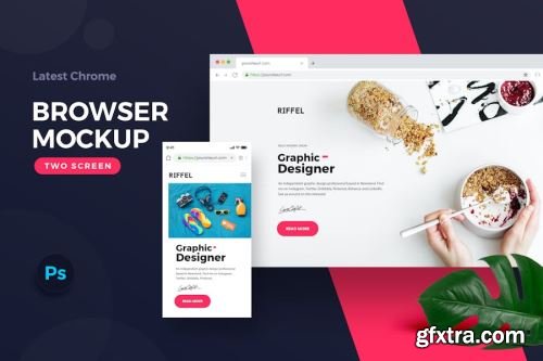 Website Showcase Mockup Collections #10 13xPSD