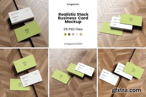 Business Card Mockup Collections #7 15xPSD