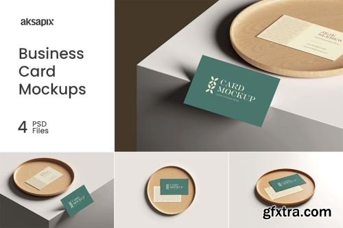 Business Card Mockup Collections #7 15xPSD