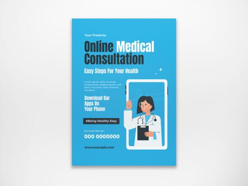 Online Medical Consultation Flyer - 473800388