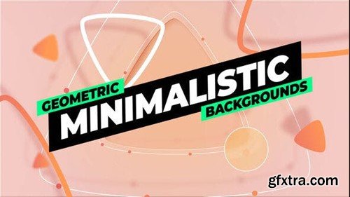 Videohive Geometric Minimalistic Backgrounds 51284921