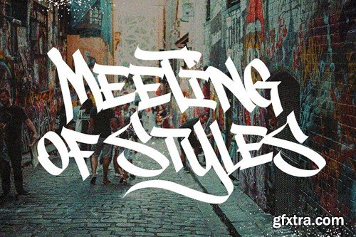 Graffiti Fonts Street Tag Vol2 338ST7Z