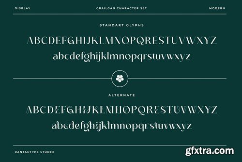 Grailga Modern Serif Typeface CT2M5PC