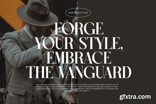 Glasio Elegant Serif Font Typeface Q4VQ7SG