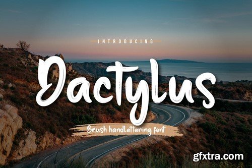 Dactylus - Brush Handwritten Font R5C2WUU