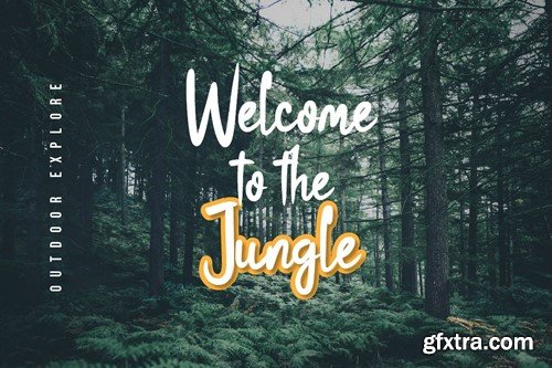 Gentong - Brush Handwritten Font AYWBK8P