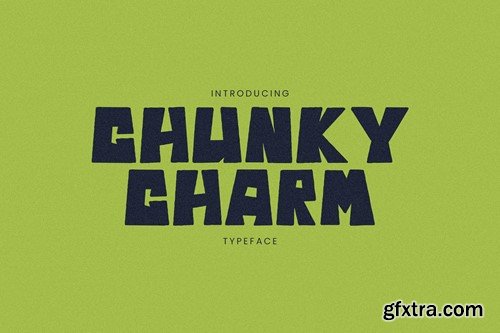 Chunky Carm Typeface UHCLVYE