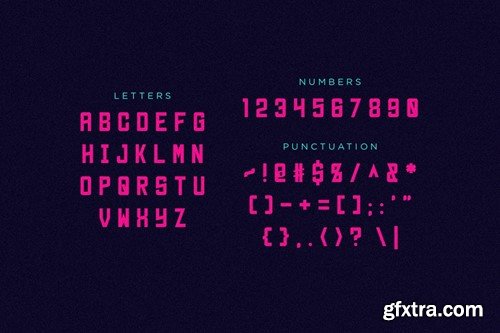 Starloom Futuristic Typeface 4E8A32A