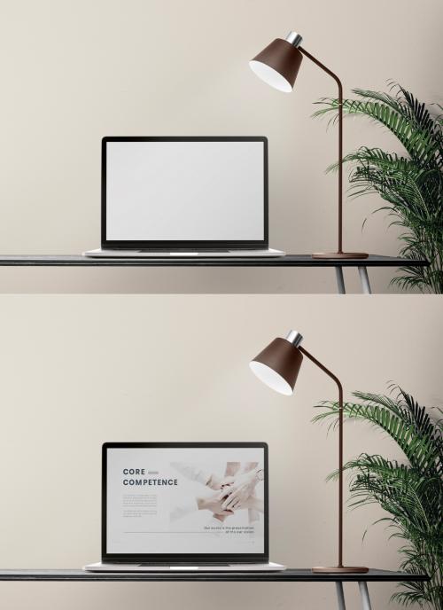 Editable Laptop Screen Mockup - 473848398