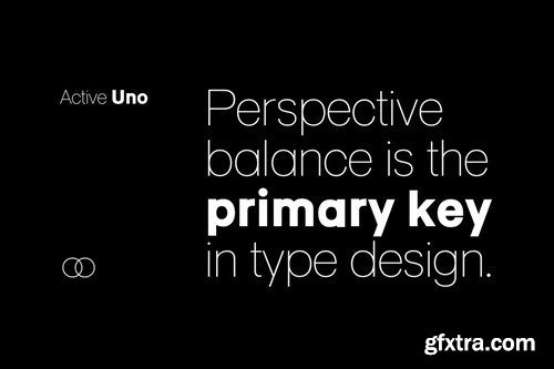 Active Uno - Modern Sans-Serif Font Family FRF9SWR